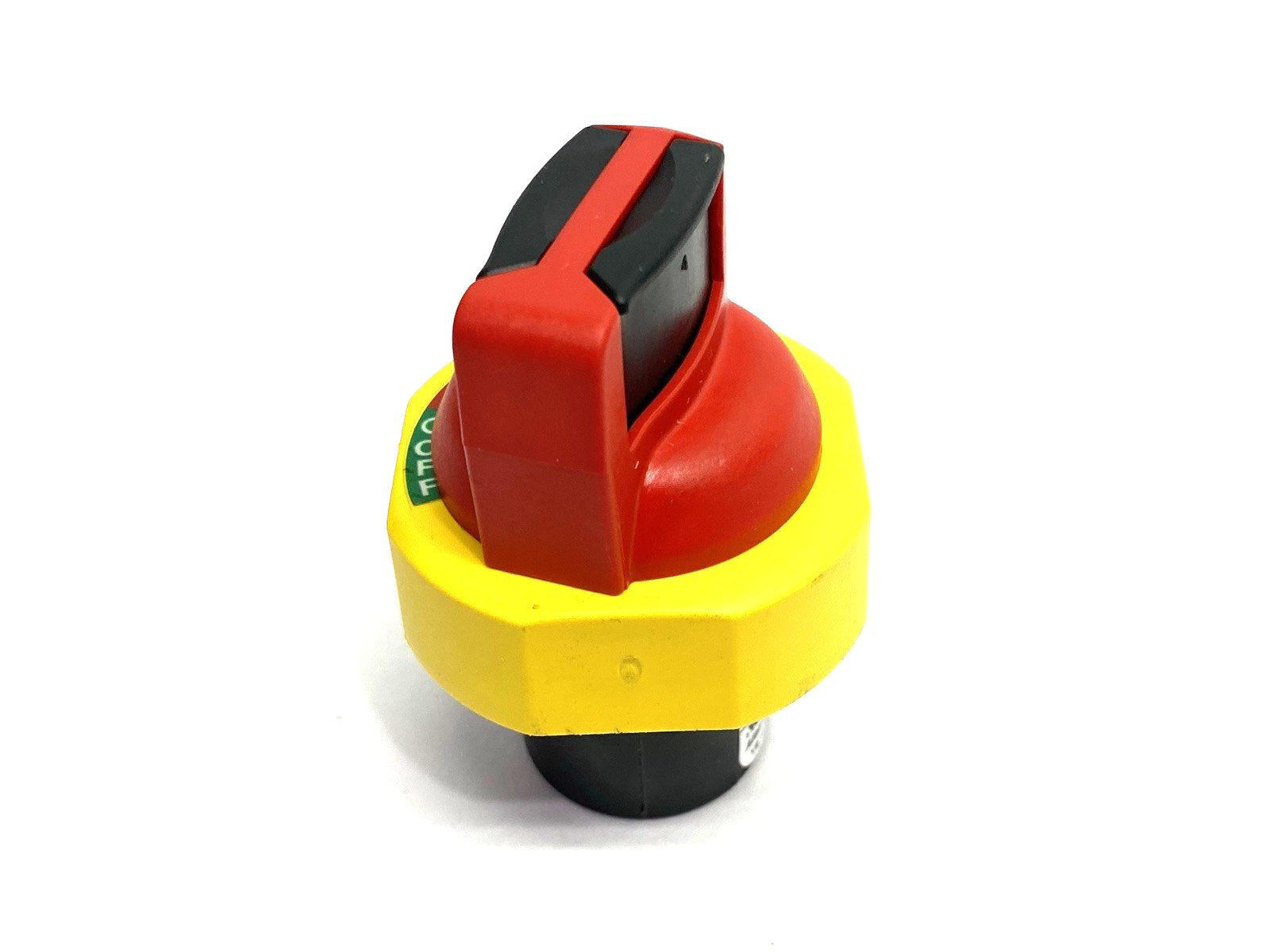 194E-SY | Allen Bradley Ser. A Rotary Disconnect Switch Handle Red/Yellow - New – Open box - Maverick Industrial Sales