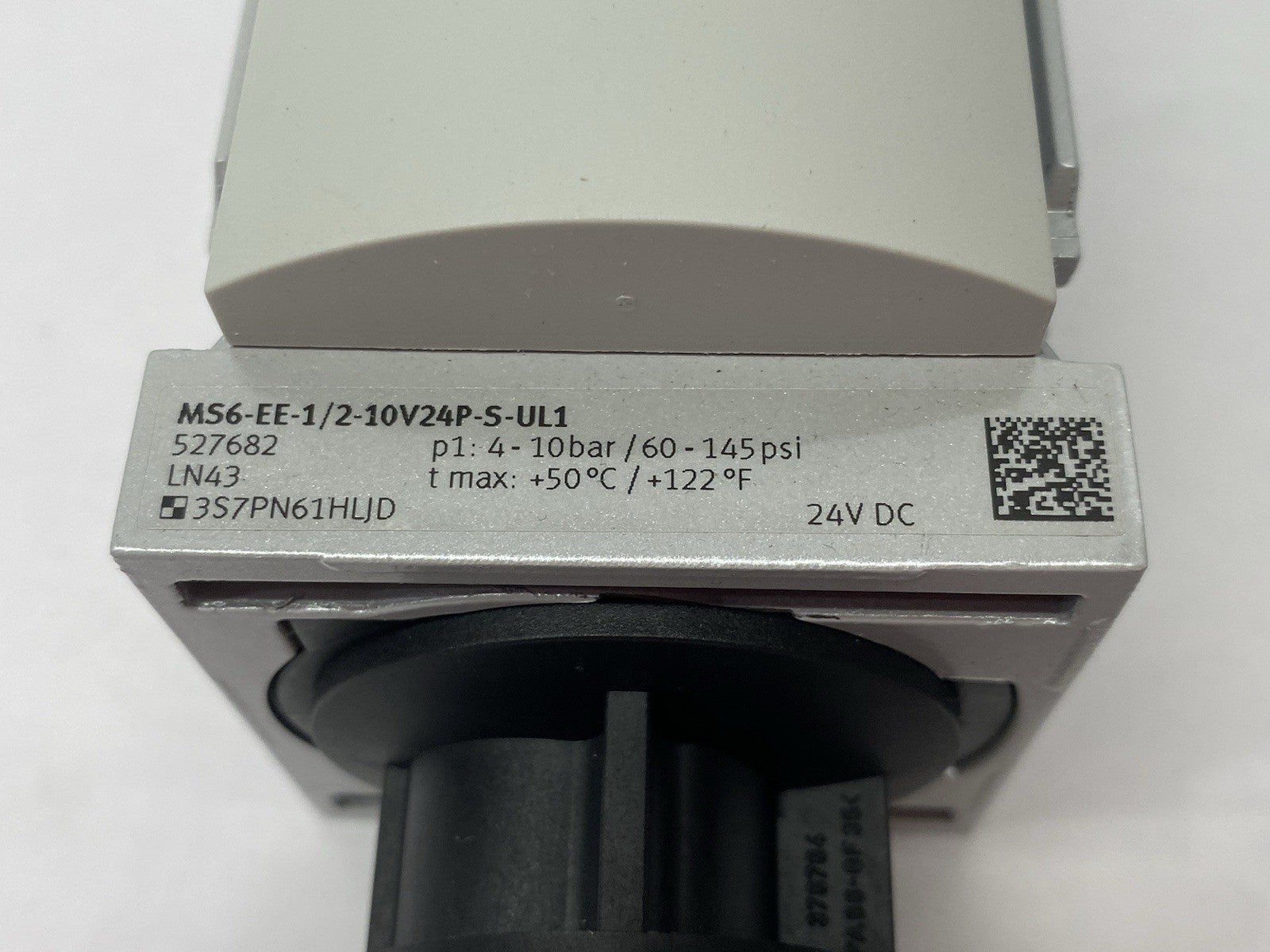 Festo MS6-EE-1/2-10V24P-S-UL1 On/Off Valve G1/2 Ports 24VDC 527682 - Maverick Industrial Sales