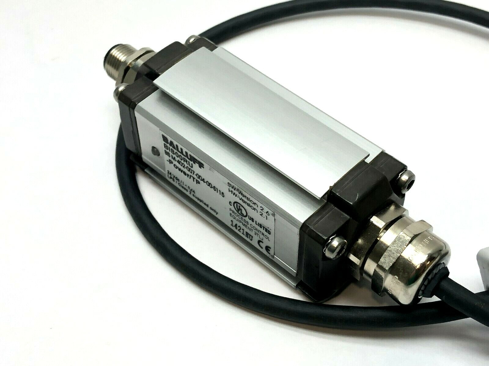 Balluff BIS M-402-007-004-00-S115 HF RFID Reader 13.56MHz w/ Antenna, BIS00RU - Maverick Industrial Sales