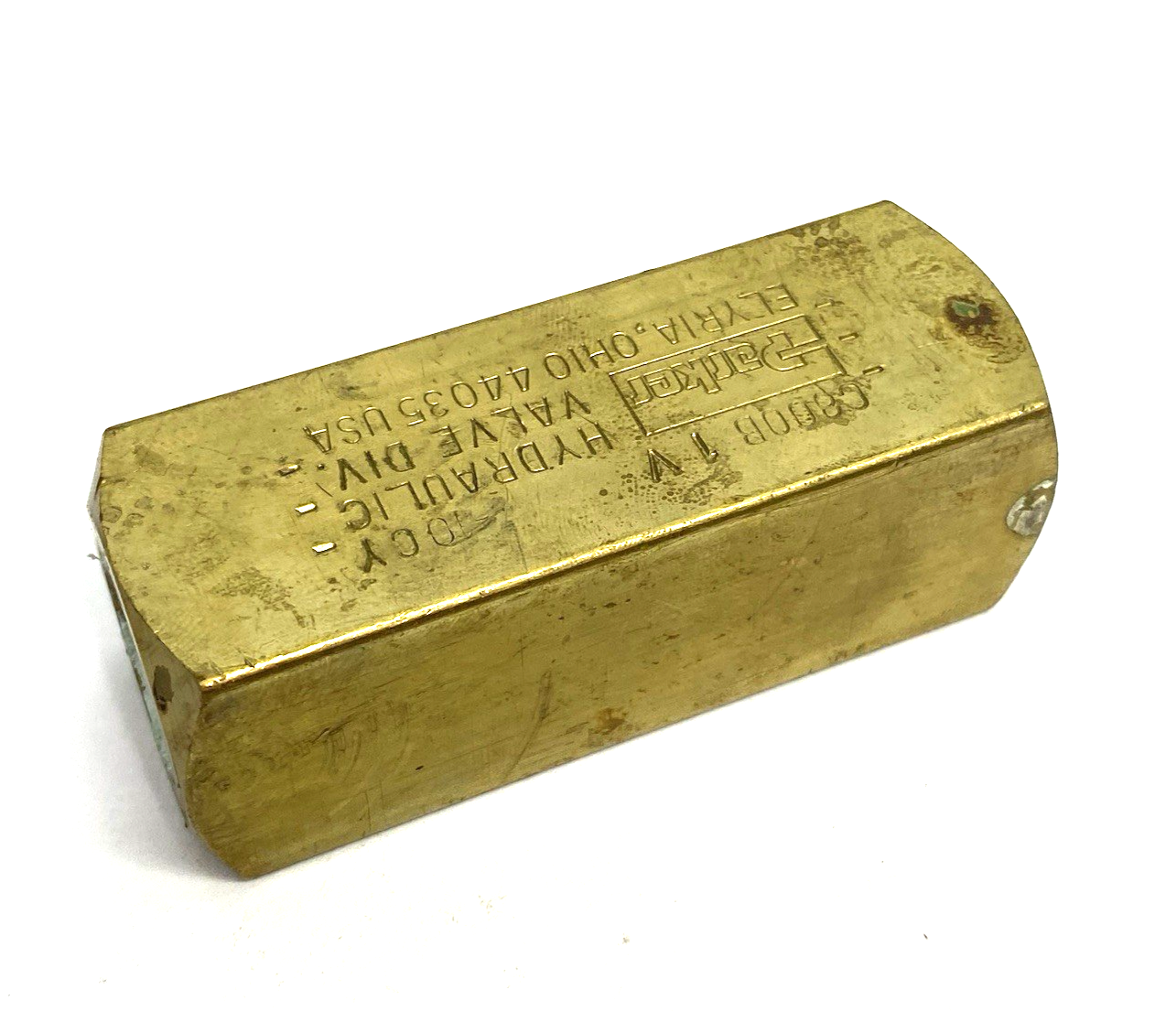 C800B-1V | Parker Colorflow In-line Check Valve - Used - Maverick Industrial Sales