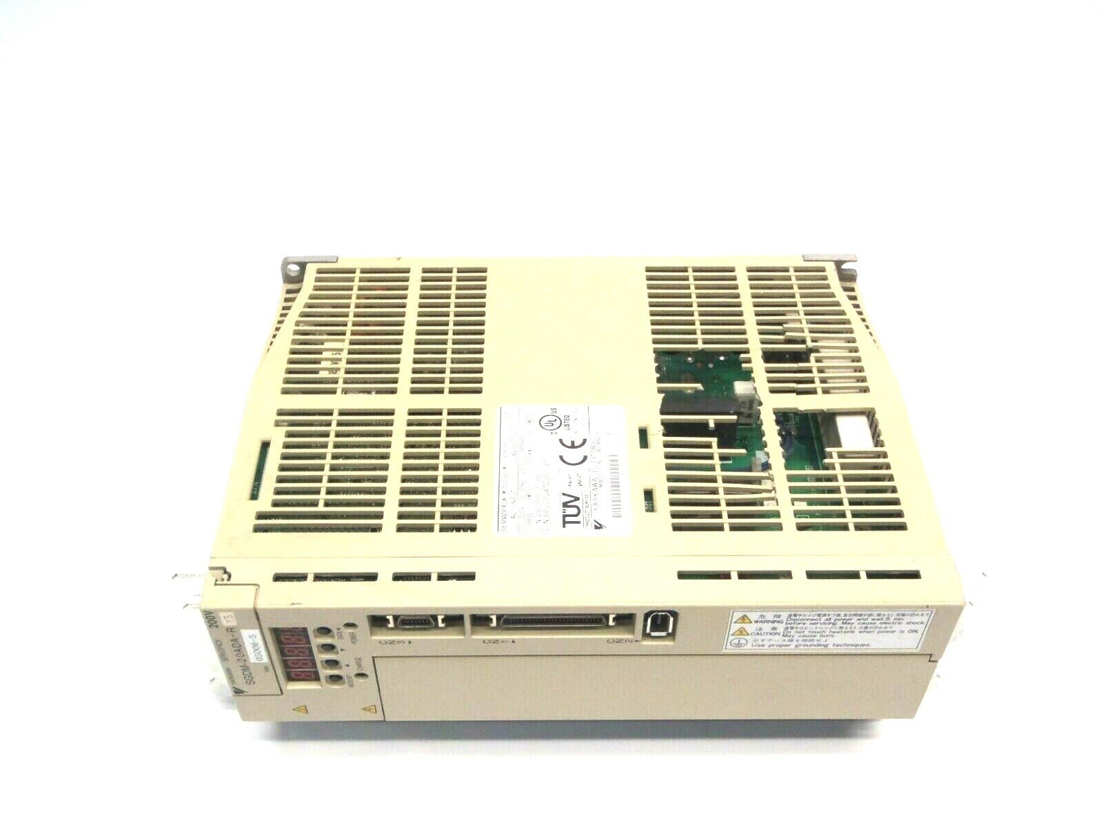 Yaskawa SGDM-20ADA-RY3 AC Servo Amplifier 12 Amp 3 Phase 200-240VAC - Maverick Industrial Sales