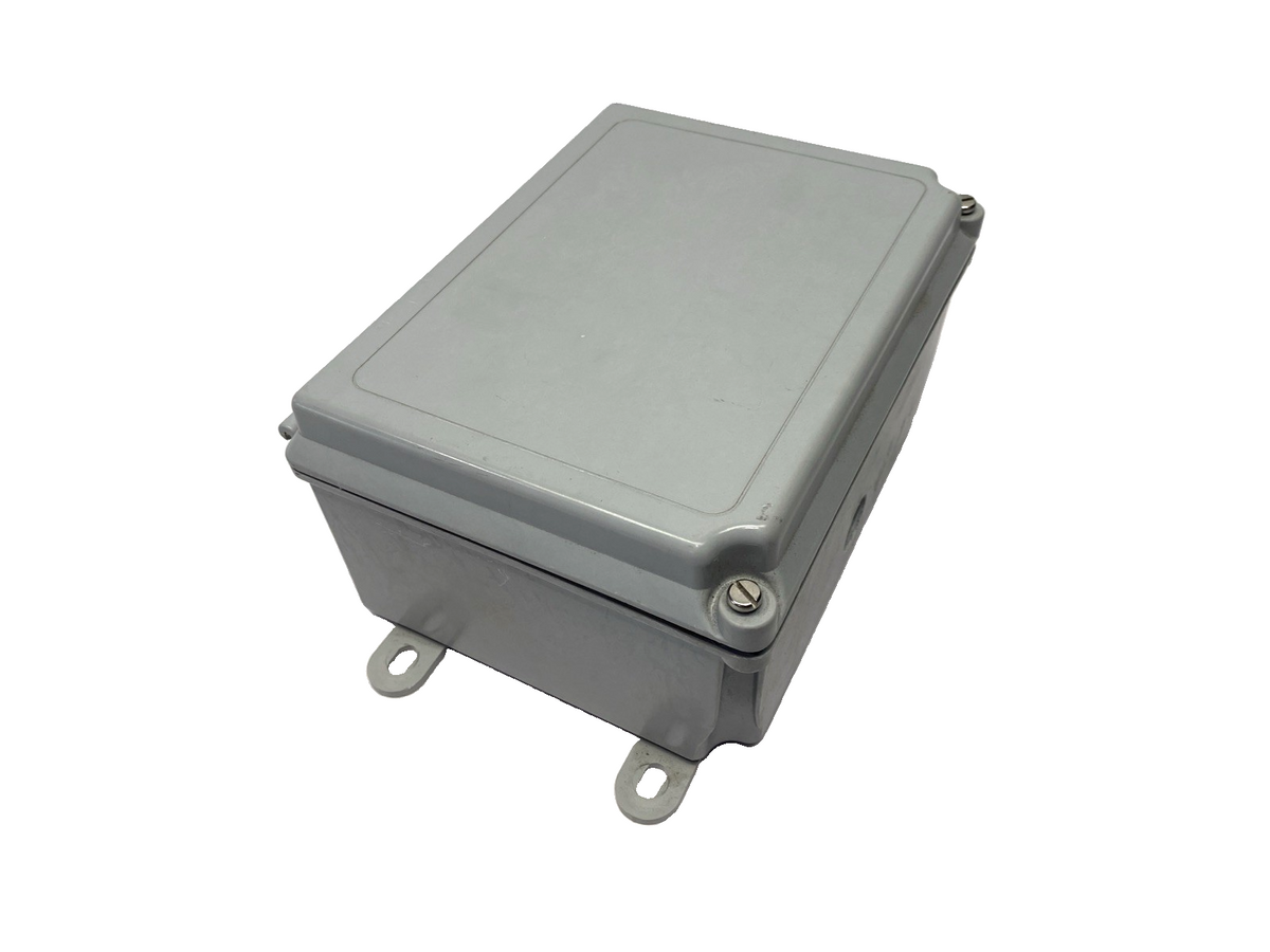 Hoffman A864CHSCFG Fiberglass Enclosure 8" x 6" x 4" Gray - Maverick Industrial Sales
