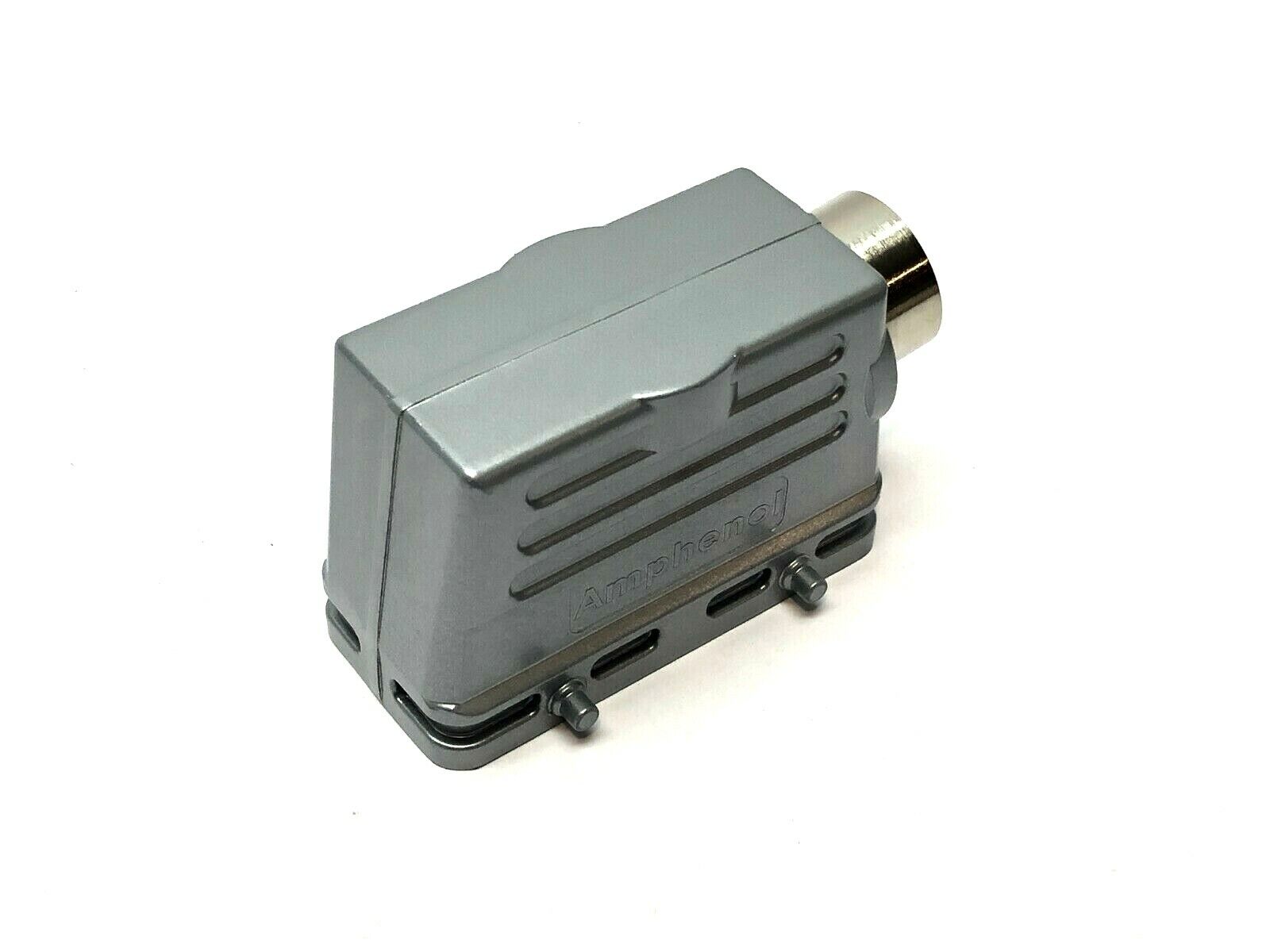 Amphenol C146 10G016 500 1 Heavy Duty Power Connectors Side Entry Hood - Maverick Industrial Sales