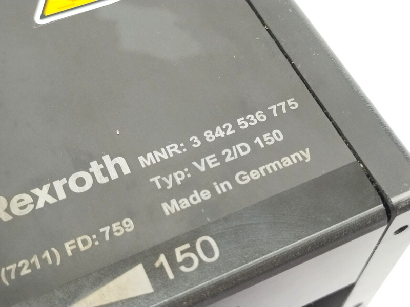 Bosch Rexroth 3842536775 Stop Gate VE 2/D-150, BRL-MT - Maverick Industrial Sales