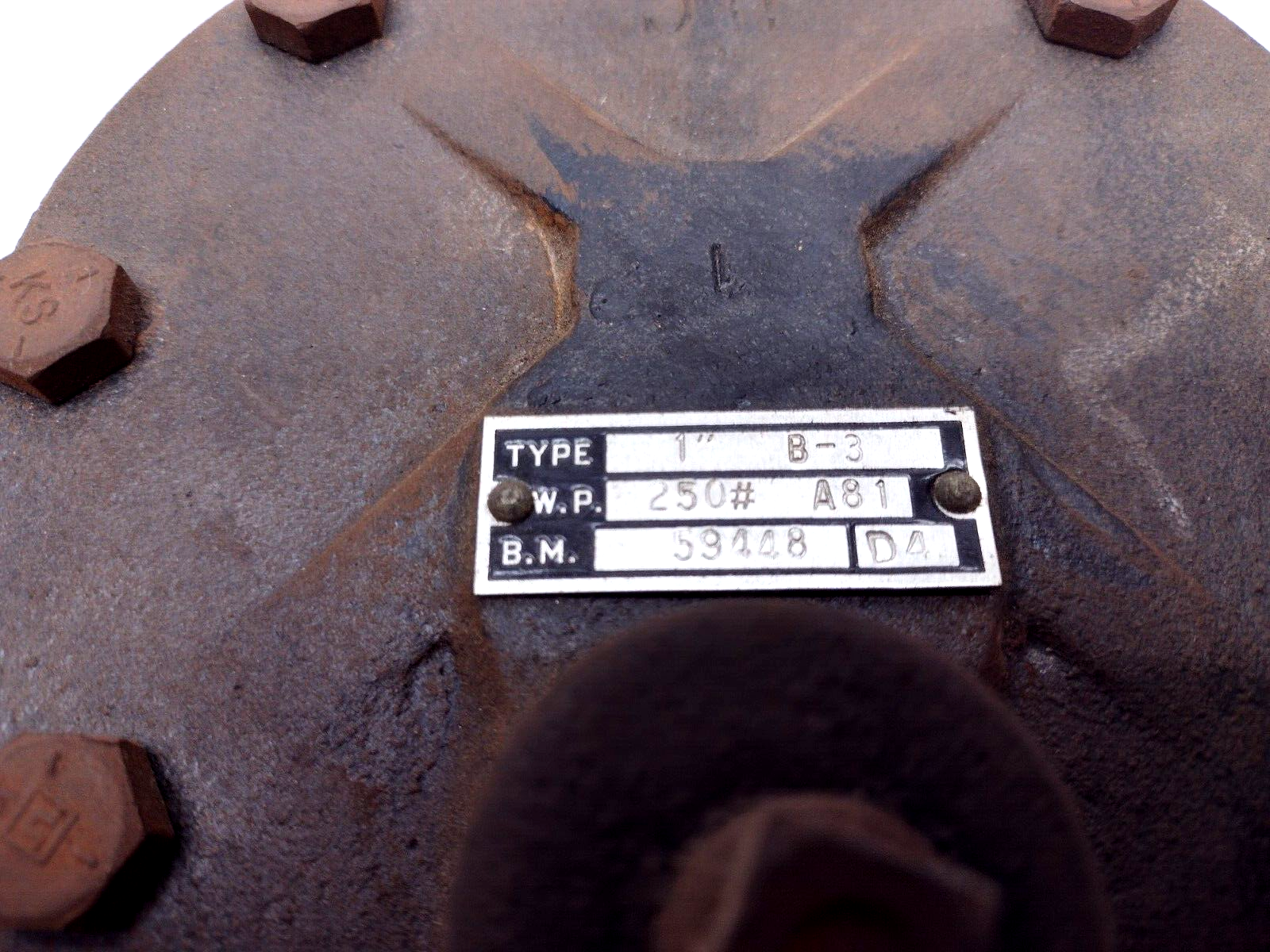 Sarco B3-250 1" Inlet / Outlet 250# A81 Cast Iron Inline Bucket Trap - Maverick Industrial Sales