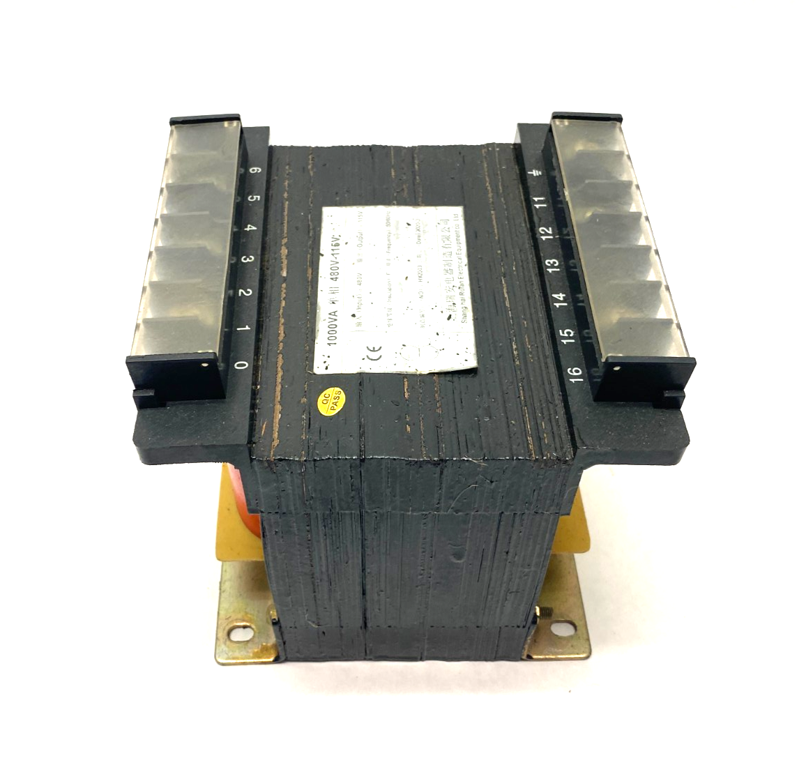 Shang Hai HY2003 Industrial Control Transformer 1000VA 480V Input, 115V Output - Maverick Industrial Sales