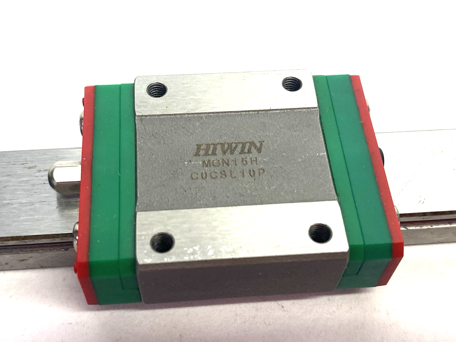 MGN-15-H-1R235-ZF-H-M | Hiwin Linear Guideway Block and Rail, 1-Block, 235mm Rail - Used - Maverick Industrial Sales