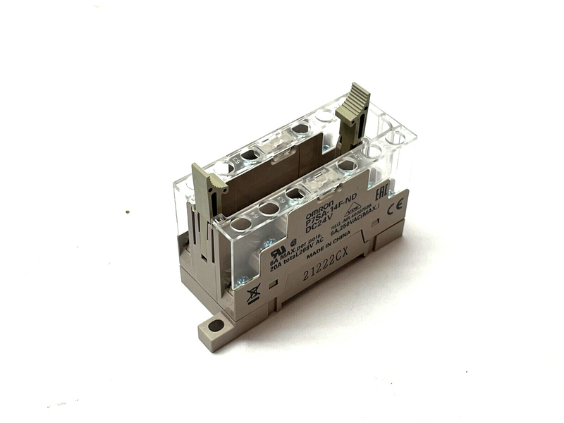 Omron P7SA-14F-ND DC24 DIN Rail Relay Socket - Maverick Industrial Sales