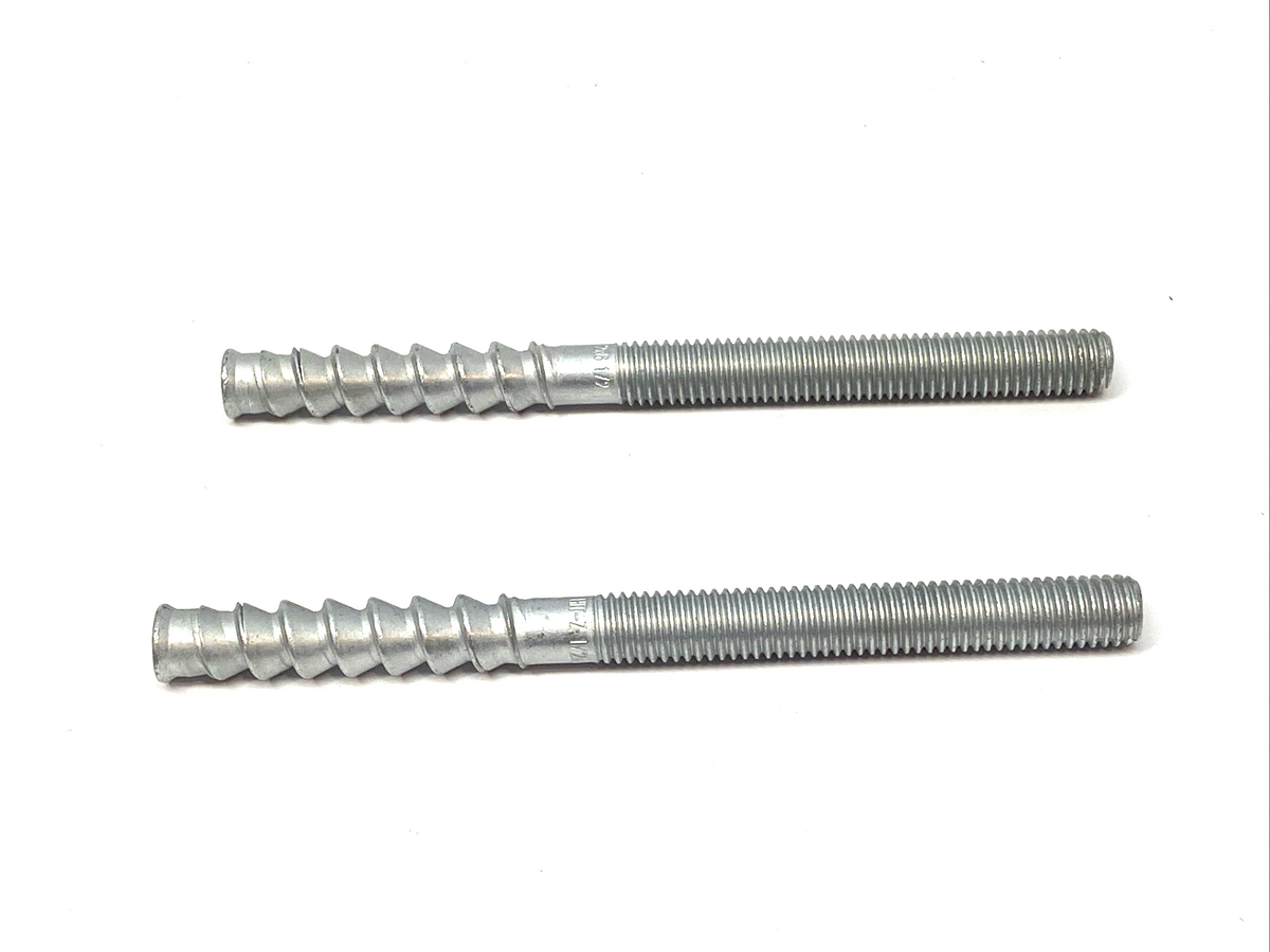 Hilti 2018444 Anchor Rod HIT-Z 1/2" x 6-1/2" Galvanized NO NUT/WASHER LOT OF 2 - Maverick Industrial Sales