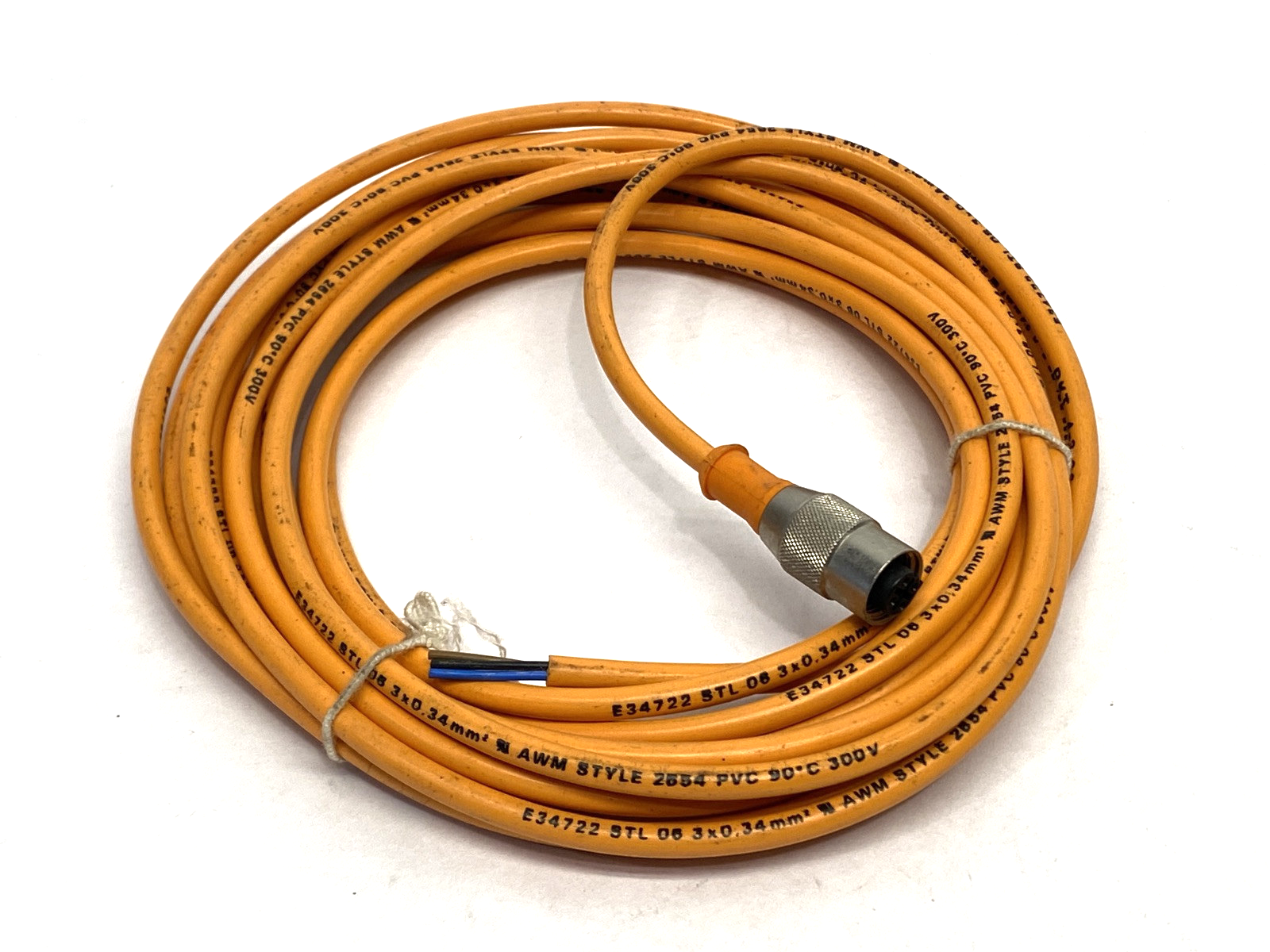 Lumberg Automation RKT4/3-06/5M Single-Ended M12 Female Cordset 600000244 - Maverick Industrial Sales