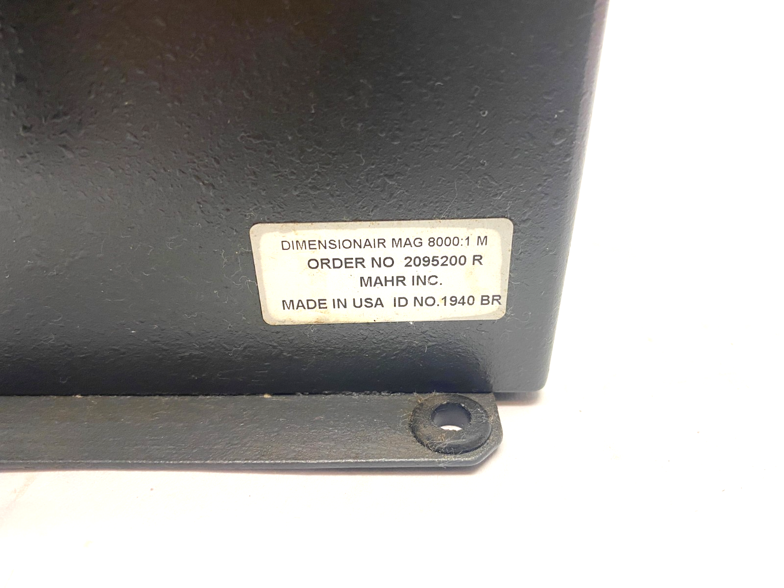 Mahr 2095200 Dimensionair Metric Mechanical Air Amplifier 8000:1 - Maverick Industrial Sales