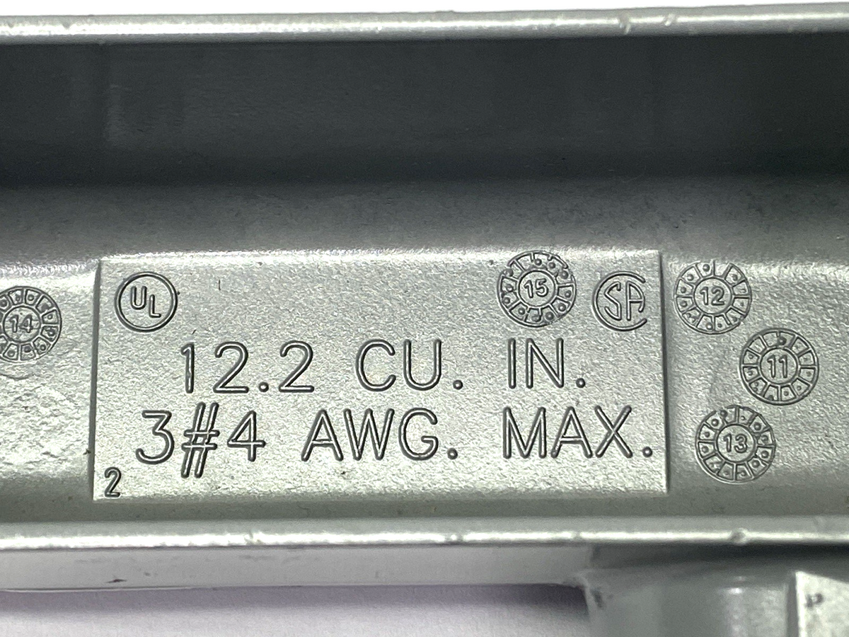Appleton APPLL100A Conduit Outlet Body, Type LL, Form 85, 1" Female Threads - Maverick Industrial Sales