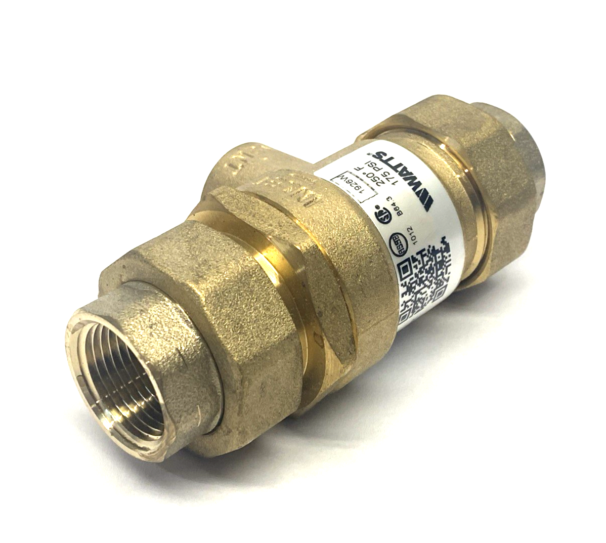 Watts 9DM2 3/4" Bronze Dual Check Valve Backflow Preventer 0061888 - Maverick Industrial Sales