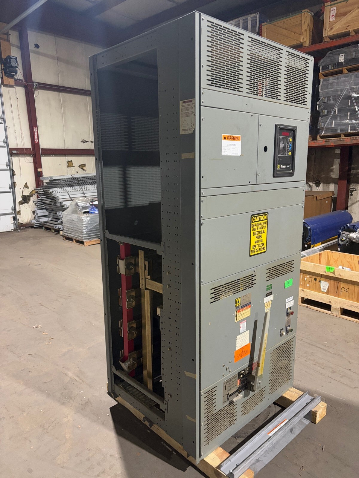 Square D QED 2 Power Style Switchboard 3000A PowerLogic Circuit Monitor BPO3630E - Maverick Industrial Sales
