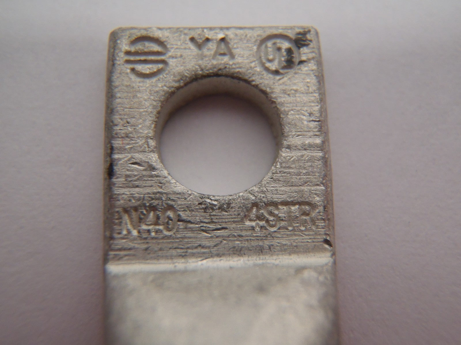Burndy N40 4STR 346 or 8 Gray Die Terminal Lugs LOT OF 7 - Maverick Industrial Sales