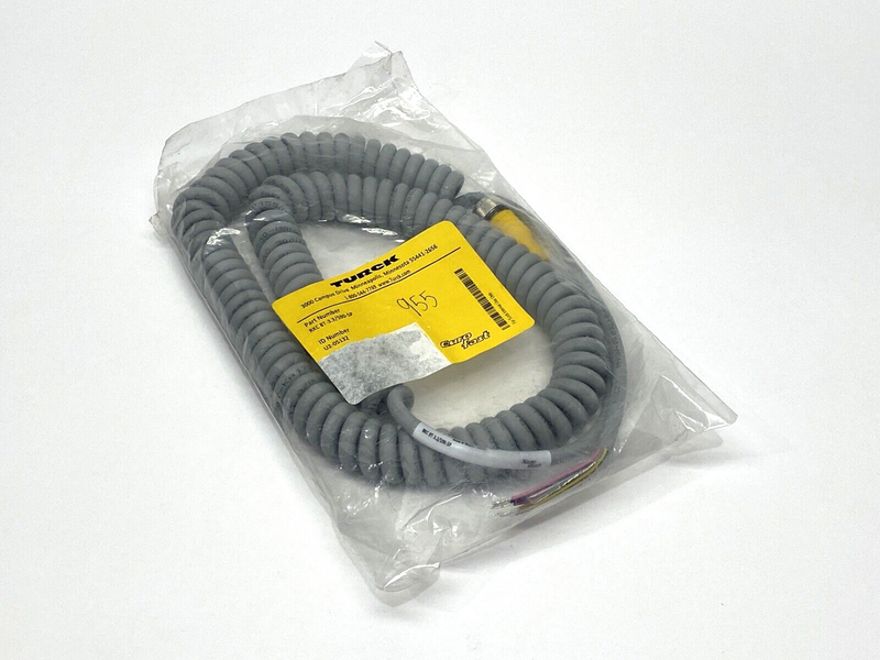 Turck RKC 8T-3.3/S90-SP Single-Ended Female Cordset U2-05132 - Maverick Industrial Sales