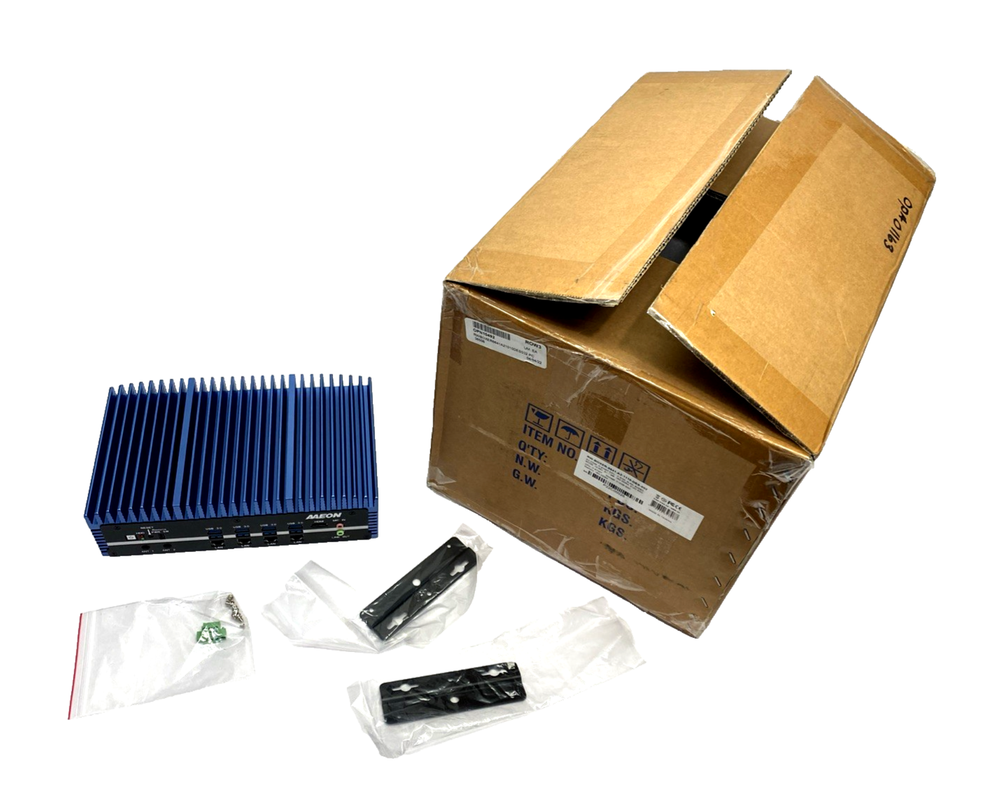 RW-BOXER-6641-A2-1110-DES-002 | Aaeon BOXER-6641, PC i7-8700T 512GB SSD 16G DDR4, - New – Open box - Maverick Industrial Sales