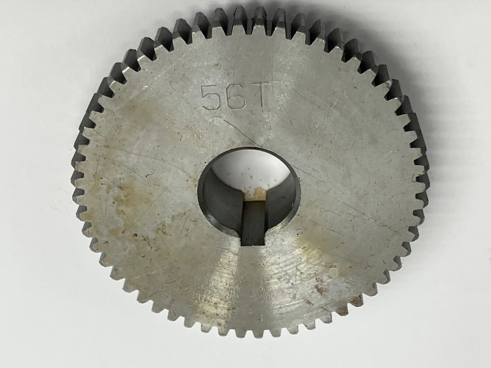 Gear 56 Tooth 2.85" OD, .75" Bore, 0.8" Overall Width, Steel - Maverick Industrial Sales