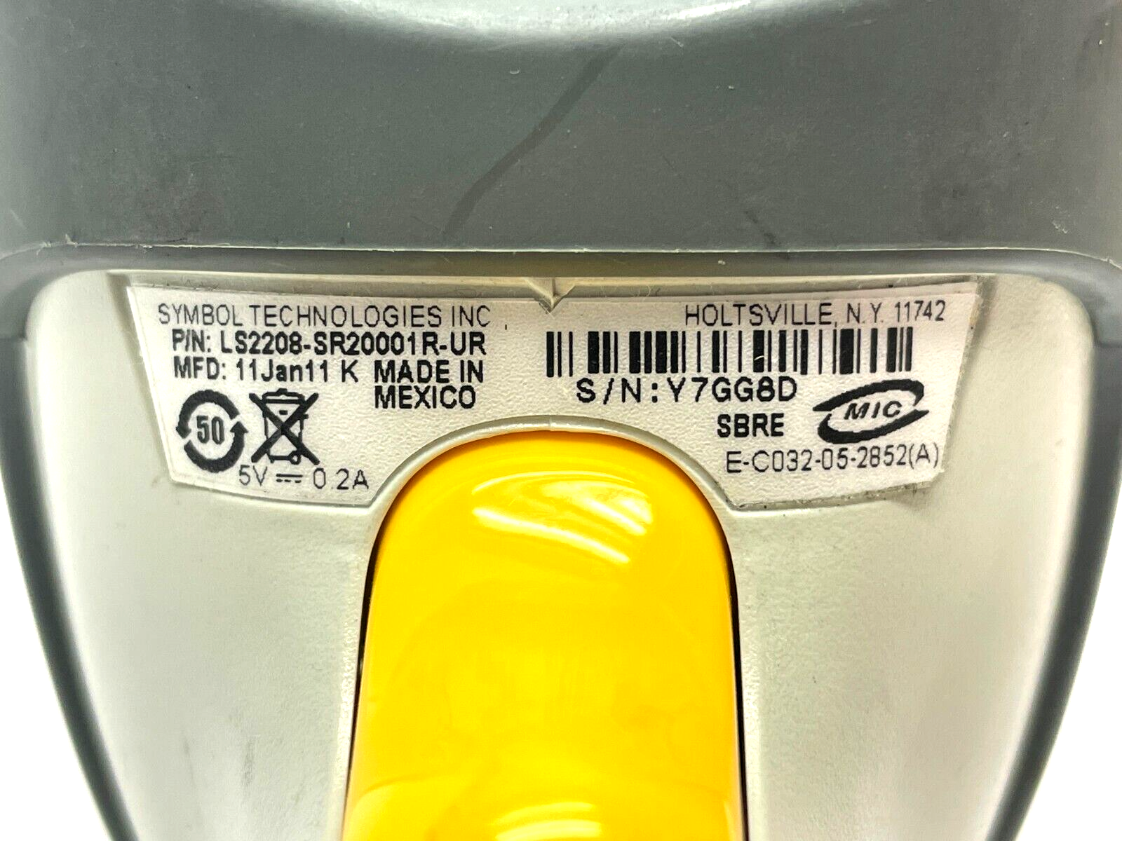 Symbol LS2208-SR20001R-UR Barcode USB Scanner - Maverick Industrial Sales