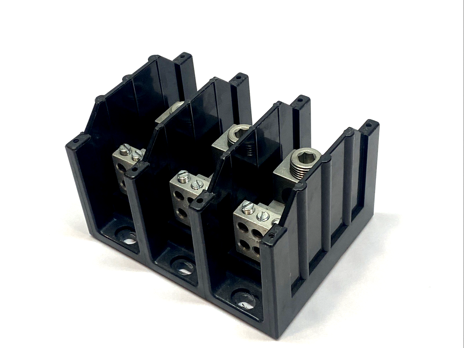 | Cooper Bussmann 16323-3 Power Distribution Block 310A 600V 3-Pole - Used - Maverick Industrial Sales