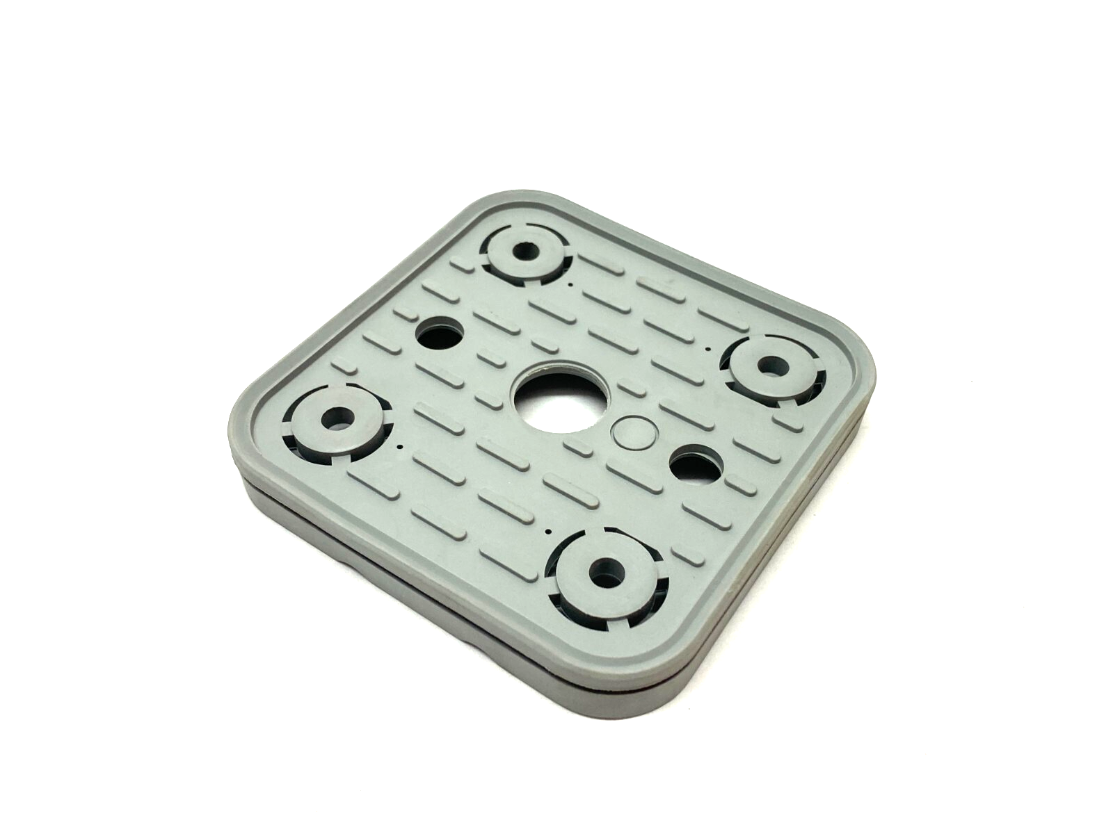 Schmalz 10.01.12.00010 Suction Plate for Vacuum Block VCSP-O 120x120x16.5 TPE - Maverick Industrial Sales