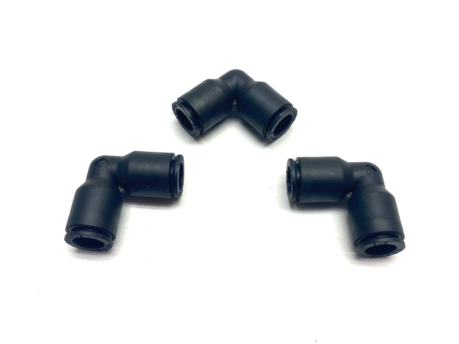 Parker Legris 3102 08 00 Pneumatic Push-In Elbow Fitting 8mm OD 5/16" LOT OF 3 - Maverick Industrial Sales