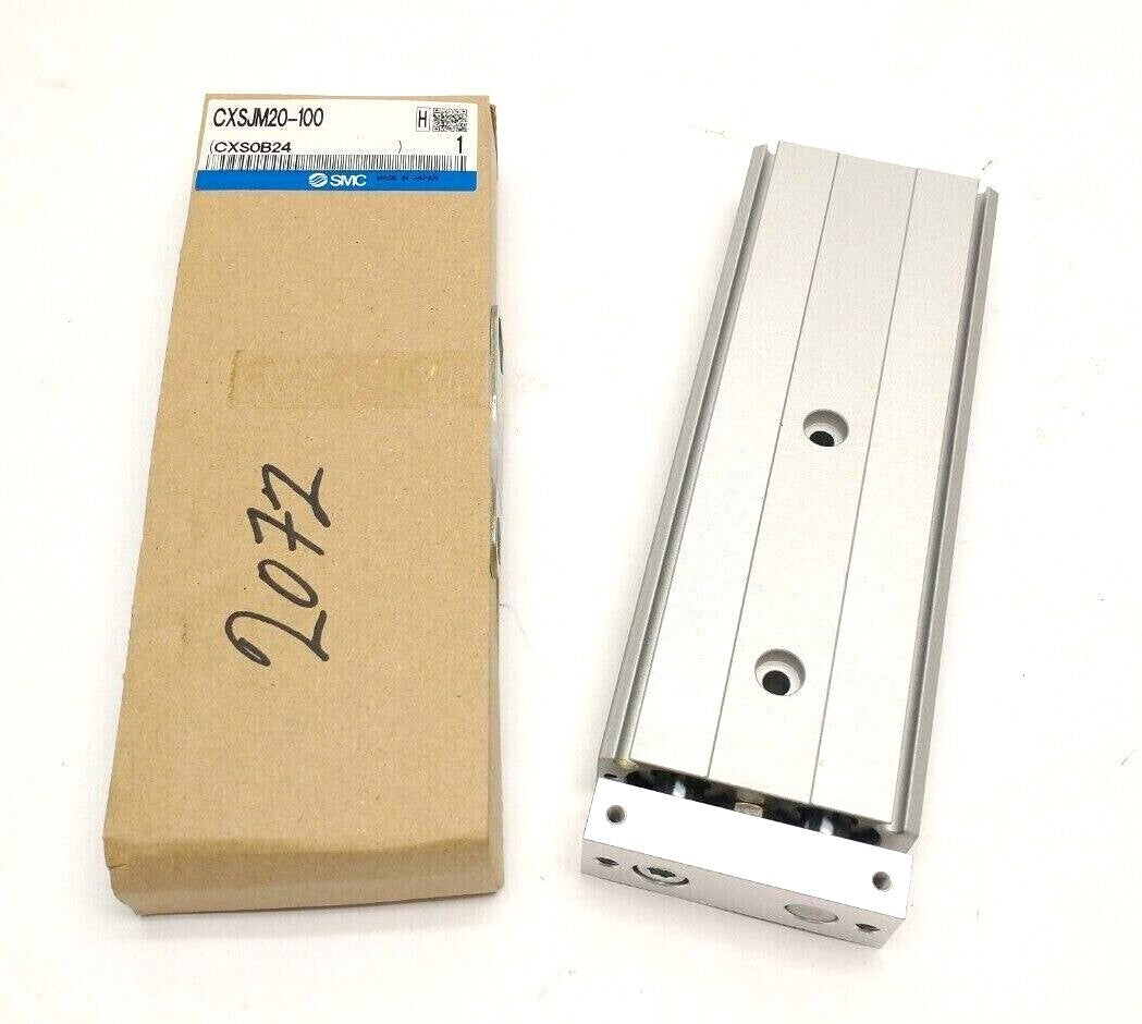 SMC CXSJM20-100 Compact Slide Bearing Cylinder 20mm Bore 100mm Stroke - Maverick Industrial Sales