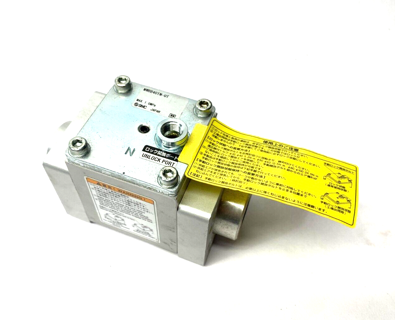 SMC MWBB40TN-UT Lock Unit for Tie Rod Cylinder 1.0MPa - Maverick Industrial Sales