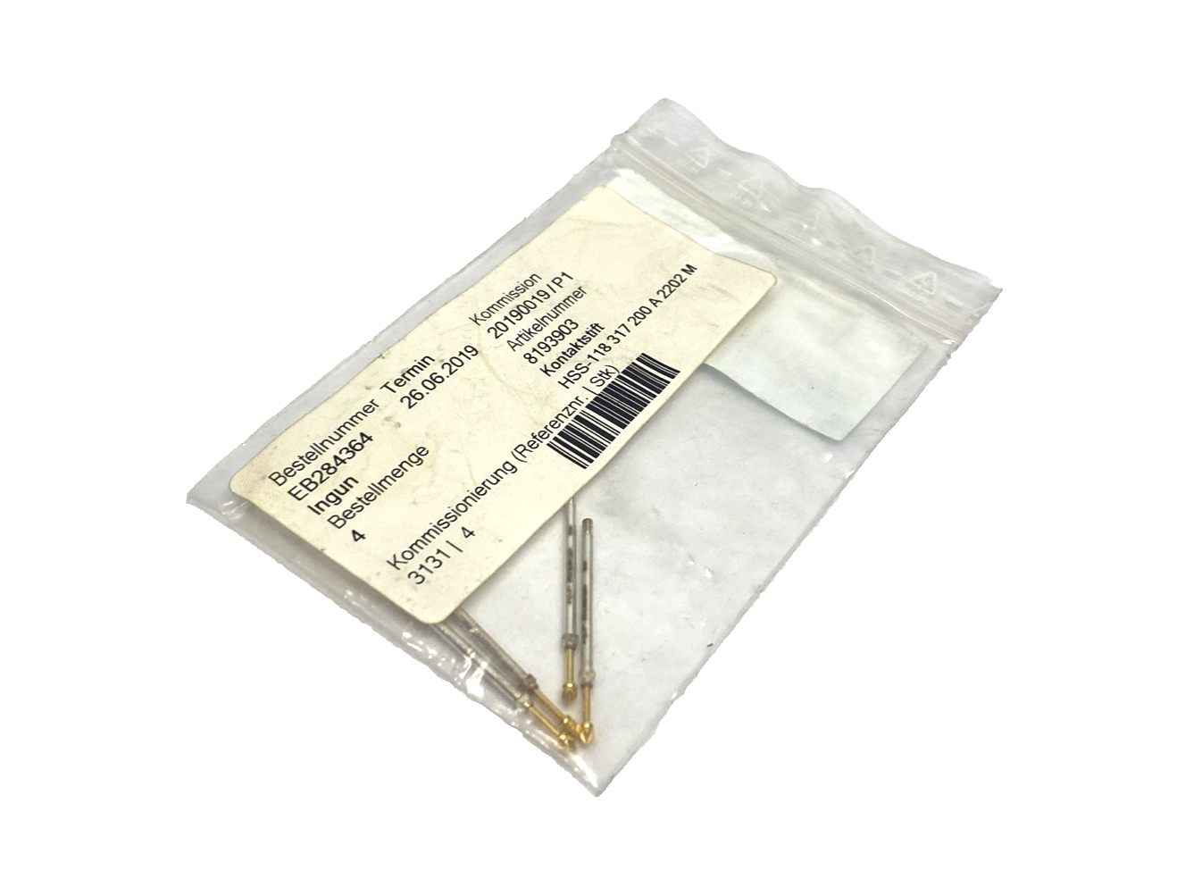 Ingun HSS-118 317 200 A 2202 M High Current Test Probe HSS-118-0047 LOT OF 4 - Maverick Industrial Sales