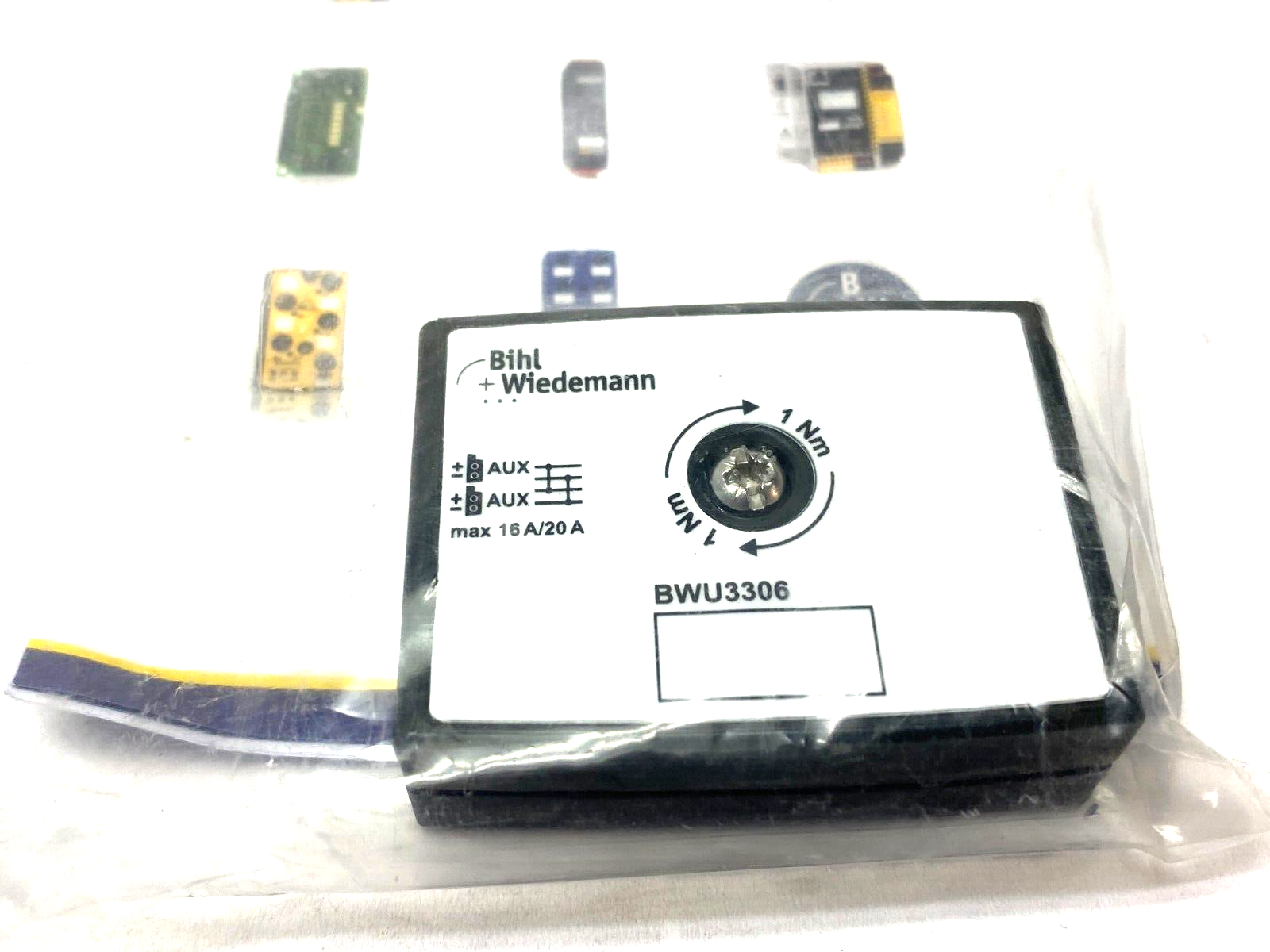 Bihl+Wiedemann BWU3306 Passive Distributor 16A/20A Profile Cable Branch 17111 - Maverick Industrial Sales