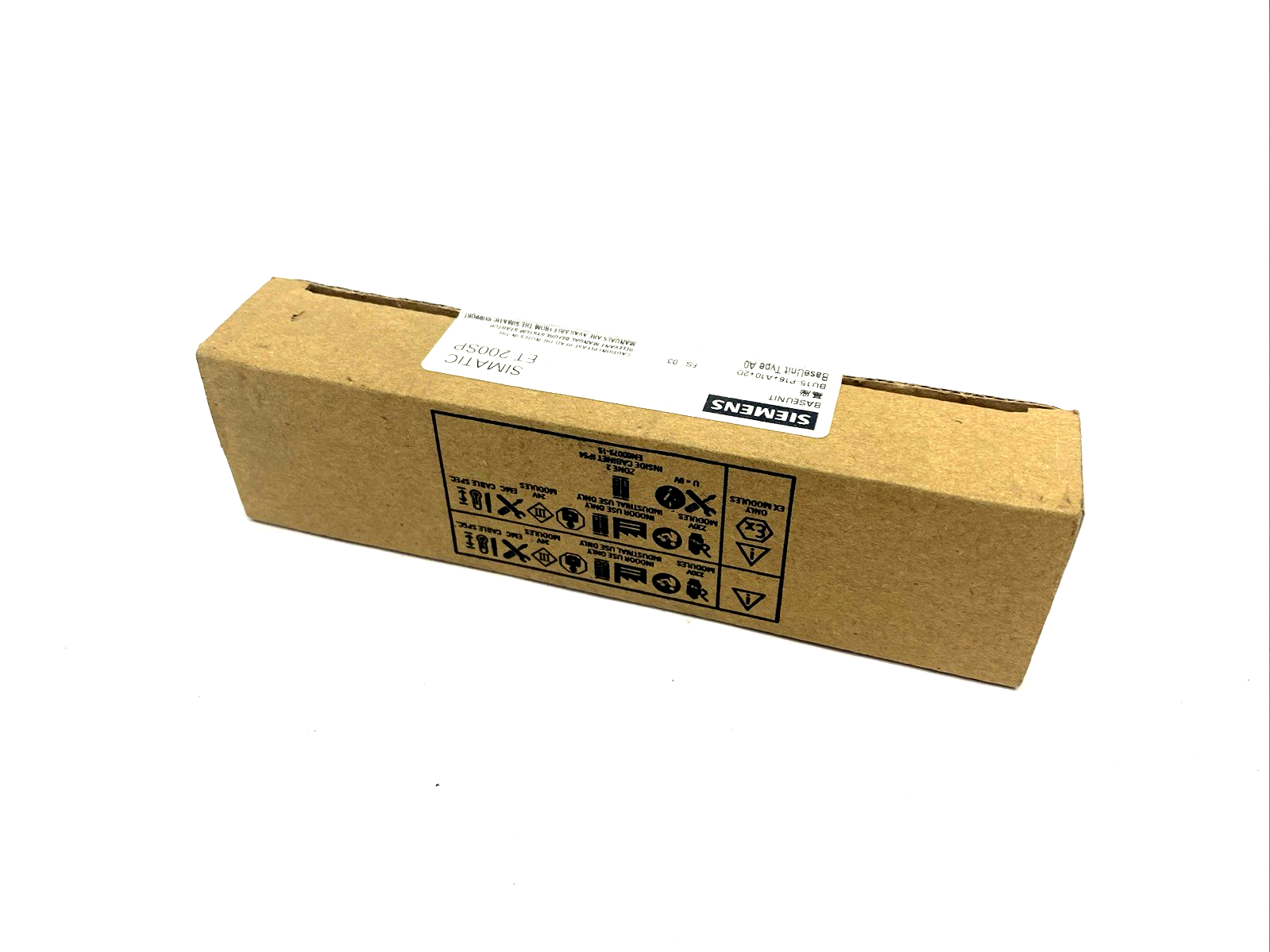 Siemens 6ES7193-6BP20-0DA0 SIMATIC ET 200SP BaseUnit BU15-P16+A10+2D, BU Type A0 - Maverick Industrial Sales