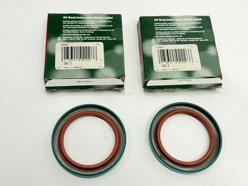CR Chicago Rawhide 19807 CRW1 S Oil Seal LOT OF 2 - Maverick Industrial Sales