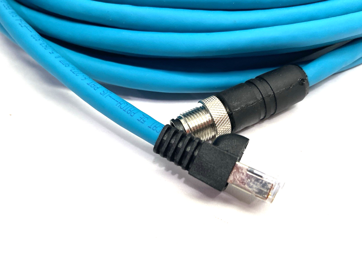 0985 YM57530 103/10M | Lumberg Automation Double Ended Ethernet Cable 900004151 - New – Open box - Maverick Industrial Sales