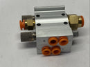 SMC SS5Y3-41-02-N7 Pneumatic Manifold Base - Maverick Industrial Sales