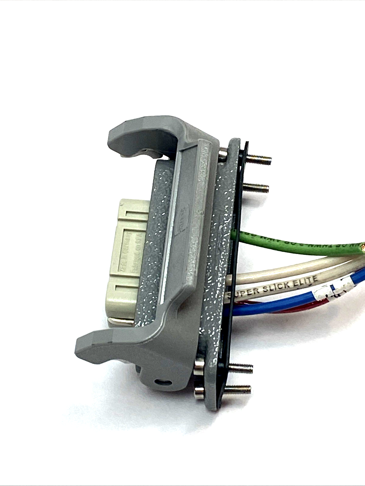 HARTING Han 10B-1-Lever Hood w/ 09200102812 Insert - Maverick Industrial Sales