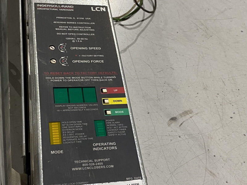 LCN Ingersoll-Rand 4630/4640 Series Auto Equalizer Door Operator - Maverick Industrial Sales