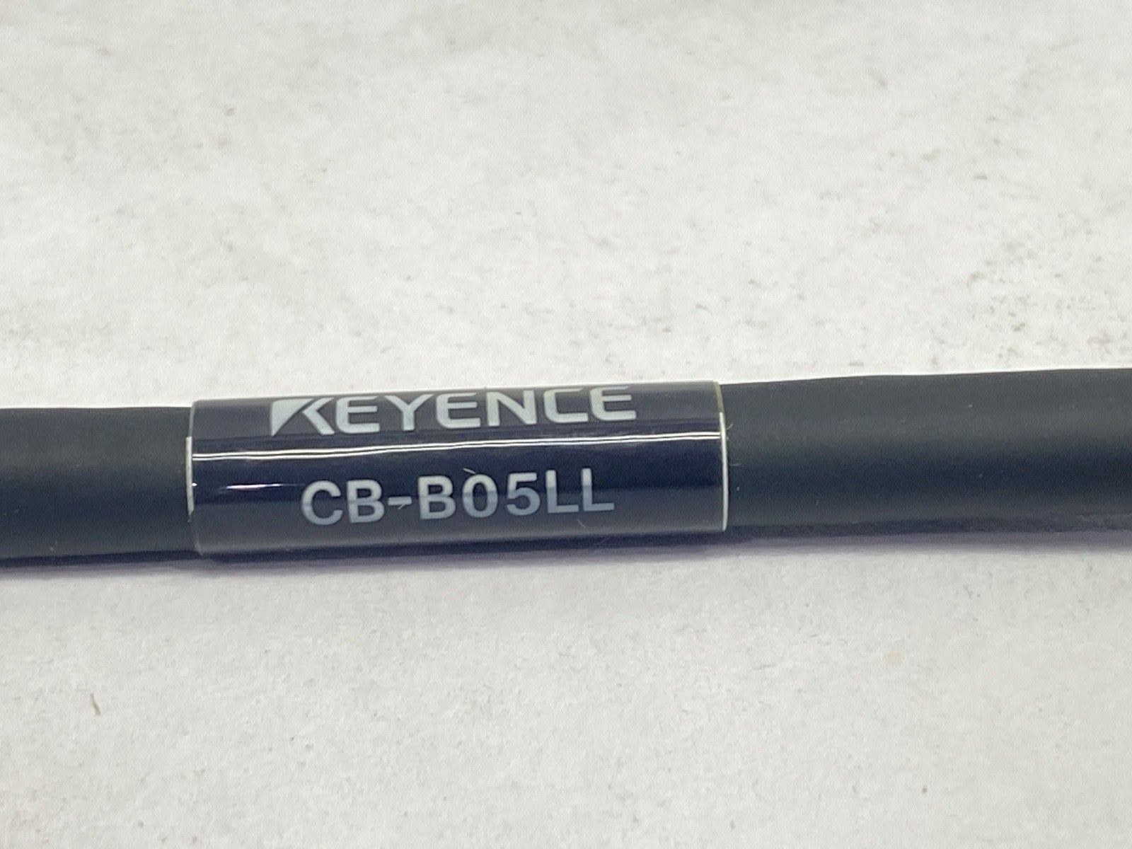 Keyence CB-B05LL Extension Cable L-Shaped Connector 0.5m - Maverick Industrial Sales