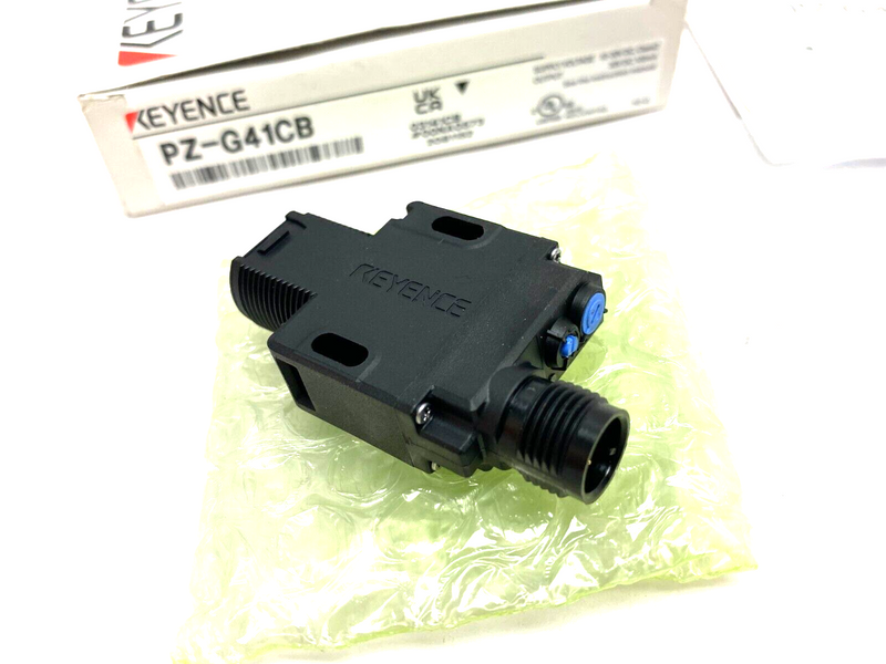 Keyence PZ-G41CB Long-Range Diffuse Reflective Sensor w/ Locking Nut - Maverick Industrial Sales