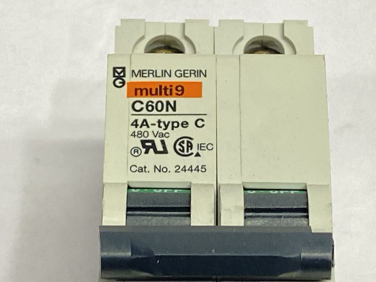 MG24445 | Square D Thermal Magnetic Circuit Breaker 2P 4A 277V/480Y - New – Open box - Maverick Industrial Sales