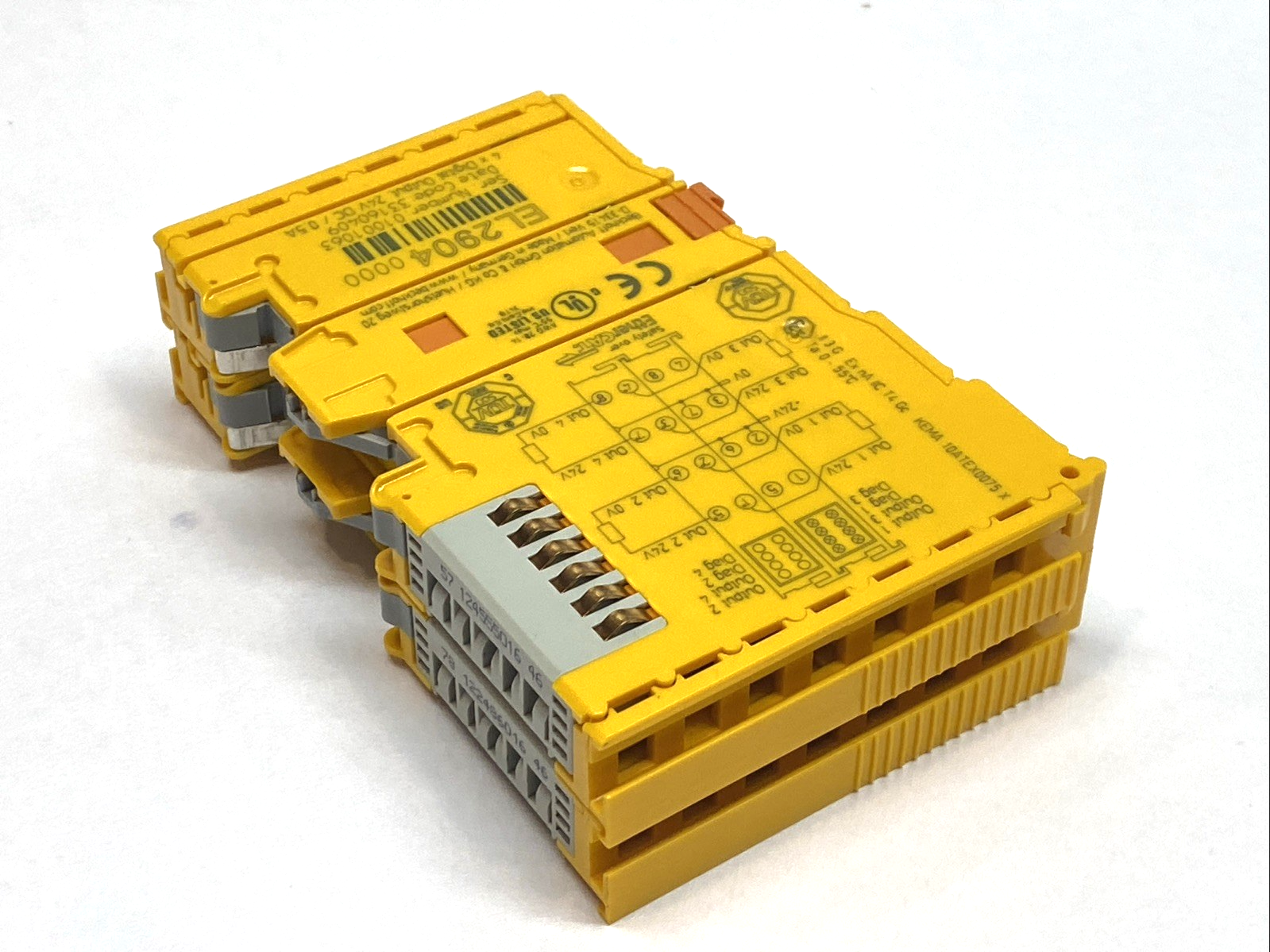 Beckhoff EL2904 TwinSAFE EtherCAT 4-Channel 24VDC 0.5A Safe Digital Output - Maverick Industrial Sales