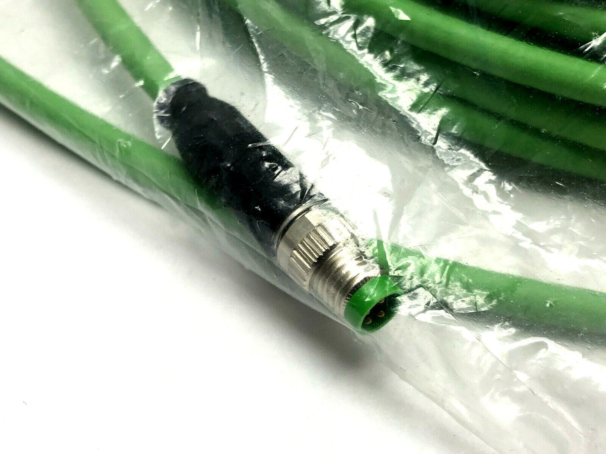 7000-44901-7911500 | Murr Elektronik Shielded Ethercat Cable M12 Male to Female - New - Maverick Industrial Sales