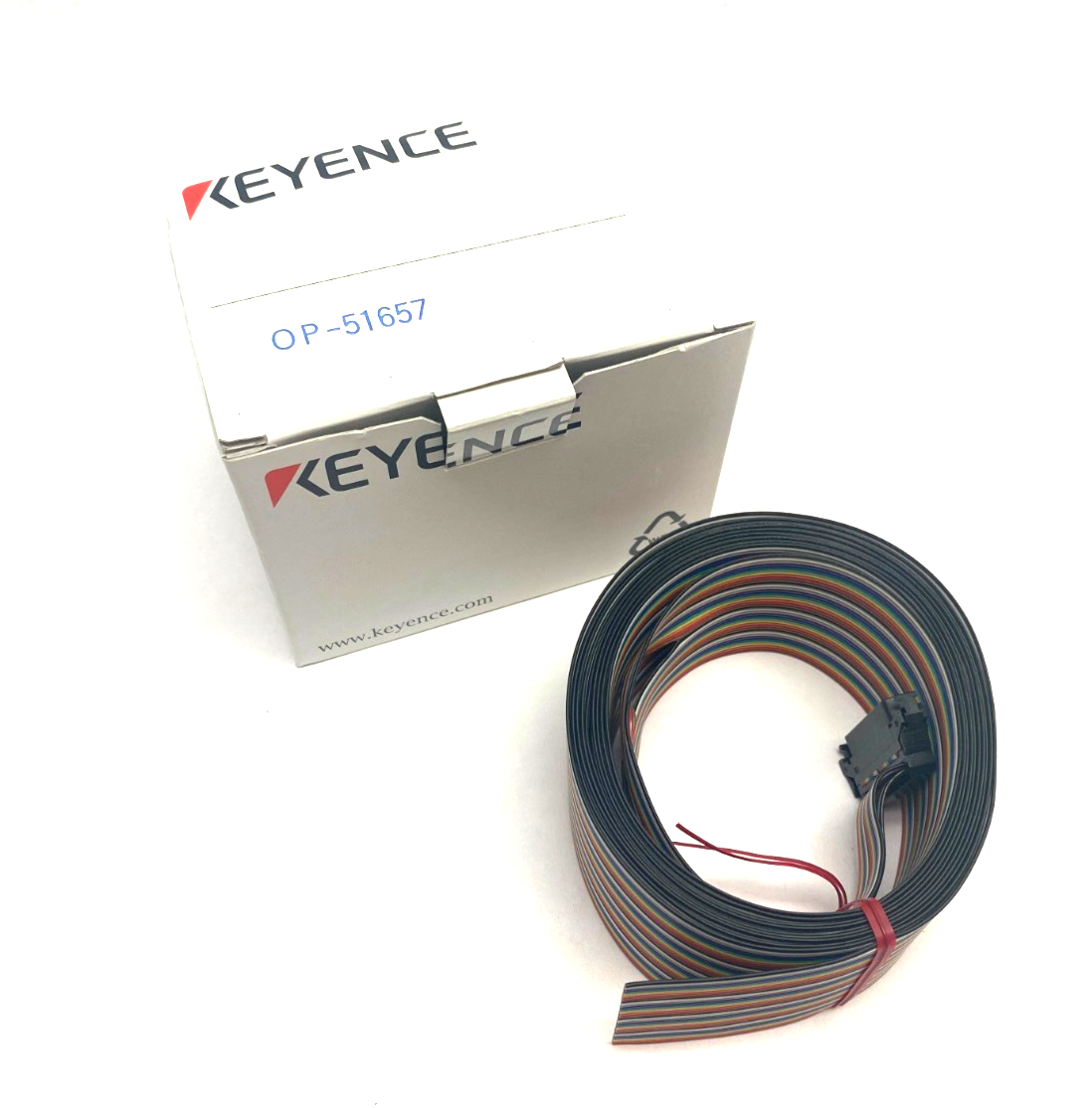 Keyence OP-51657 Dedicated Parallel Connection Ribbon Cable 3m - Maverick Industrial Sales