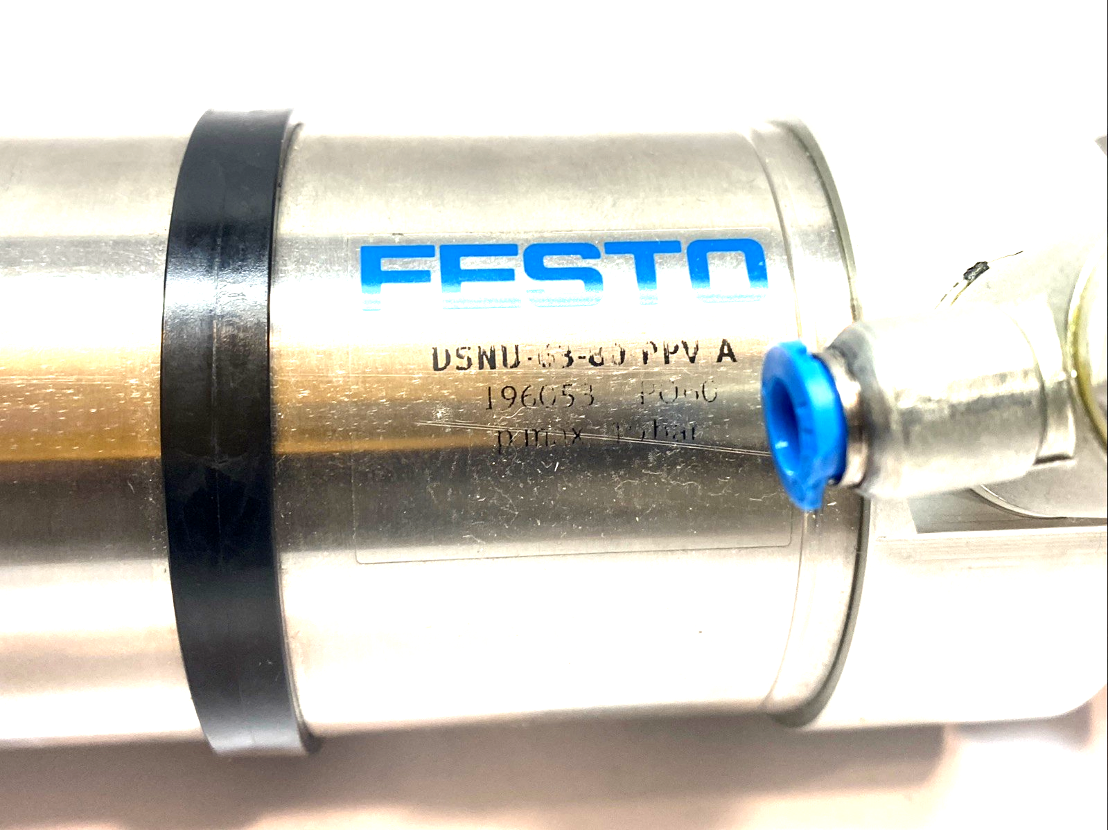 Festo DSNU-63-80-PPV-A Pneumatic Cylinder 63mm Bore x 80mm Stroke - Maverick Industrial Sales