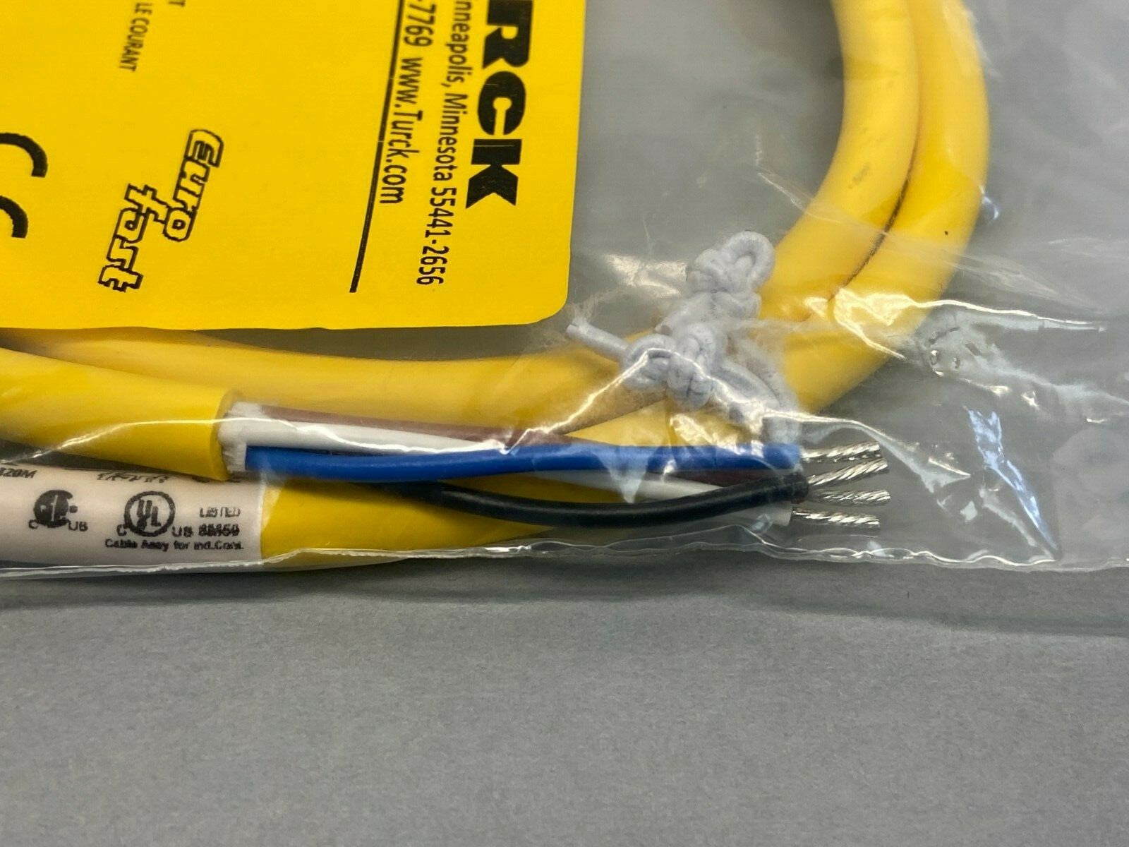 Turck RKC 4.4T-1 Single-Ended Cordset U5303-00 - Maverick Industrial Sales