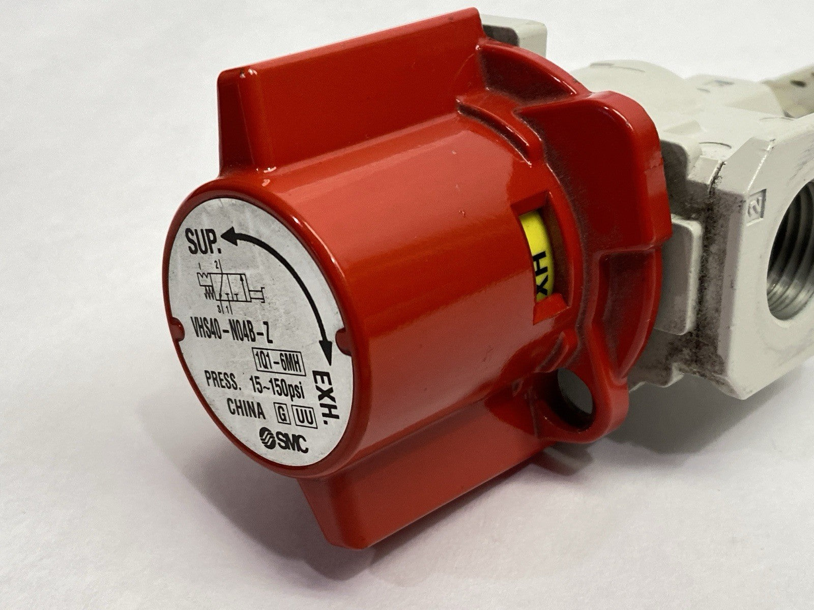 SMC VHS40-N04B-Z Manual Lockout Relief Valve Single Action - Maverick Industrial Sales