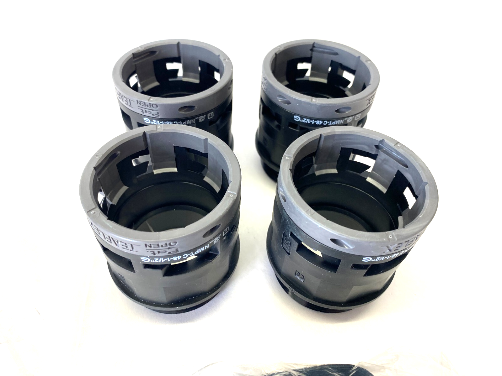Moltec K8-M-S-48N09 Teaflex Straight KMS Male NPT Connector LOT OF 4 - Maverick Industrial Sales