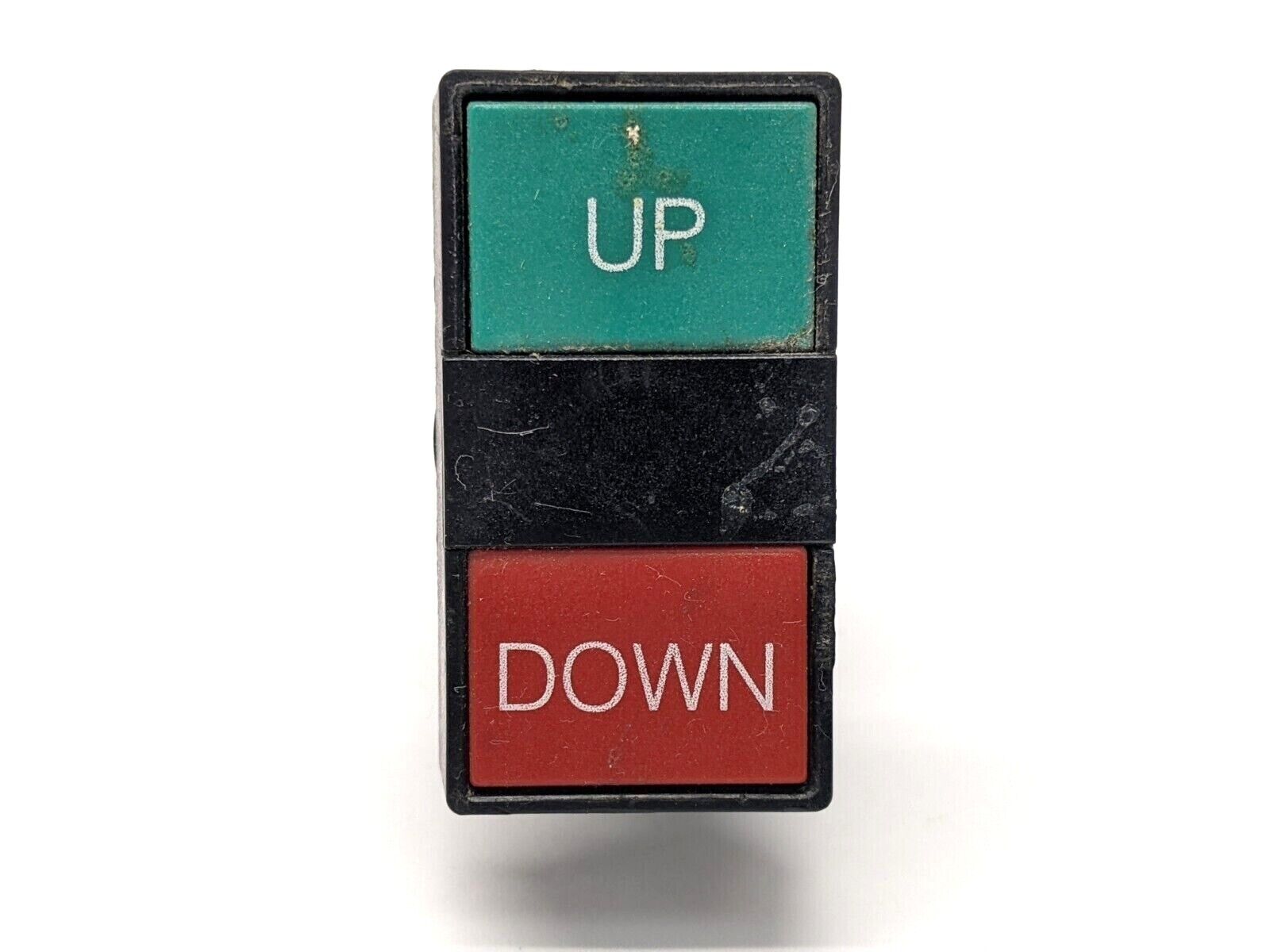 ABB CBK-2P4UD Double Pushbutton Green/Red Up/Down w/ MCB-10 Contact Blocks - Maverick Industrial Sales