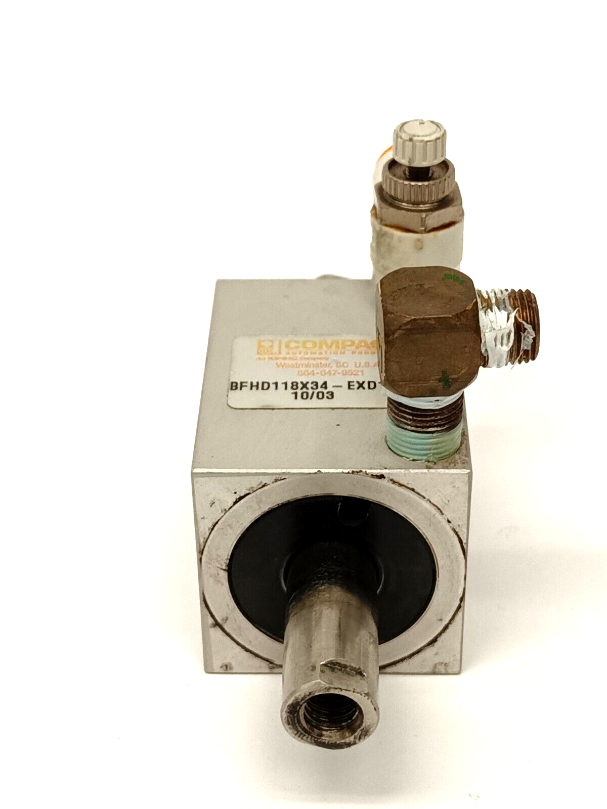 Compact Automation Products BFHD118X34-EXD12 Cylinder 1-1/8" Bore 3/4" Stroke - Maverick Industrial Sales