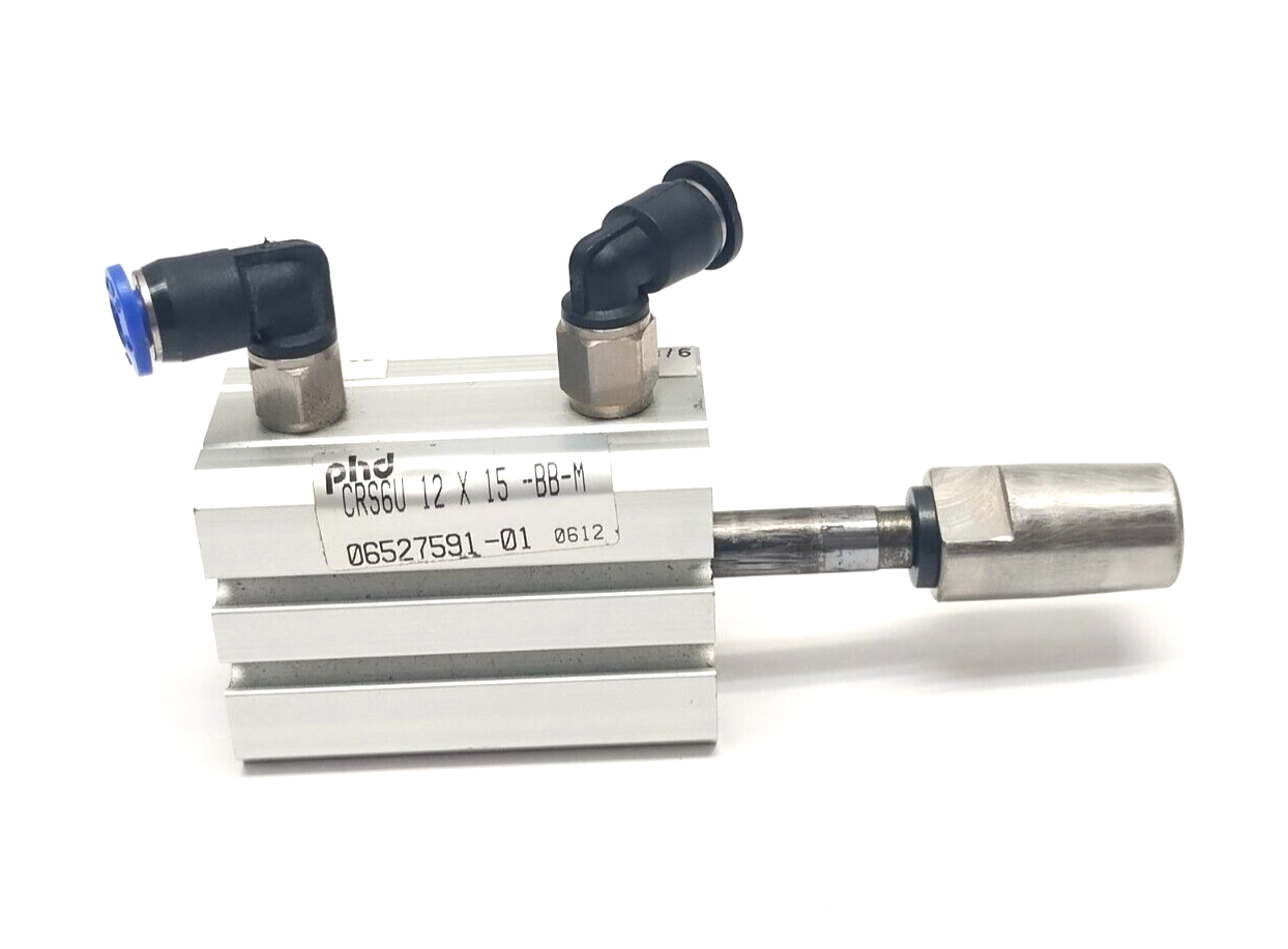 PHD CRS6U12X15-BB-M Compact Pneumatic Cylinder 12mm Bore 15mm Stroke - Maverick Industrial Sales
