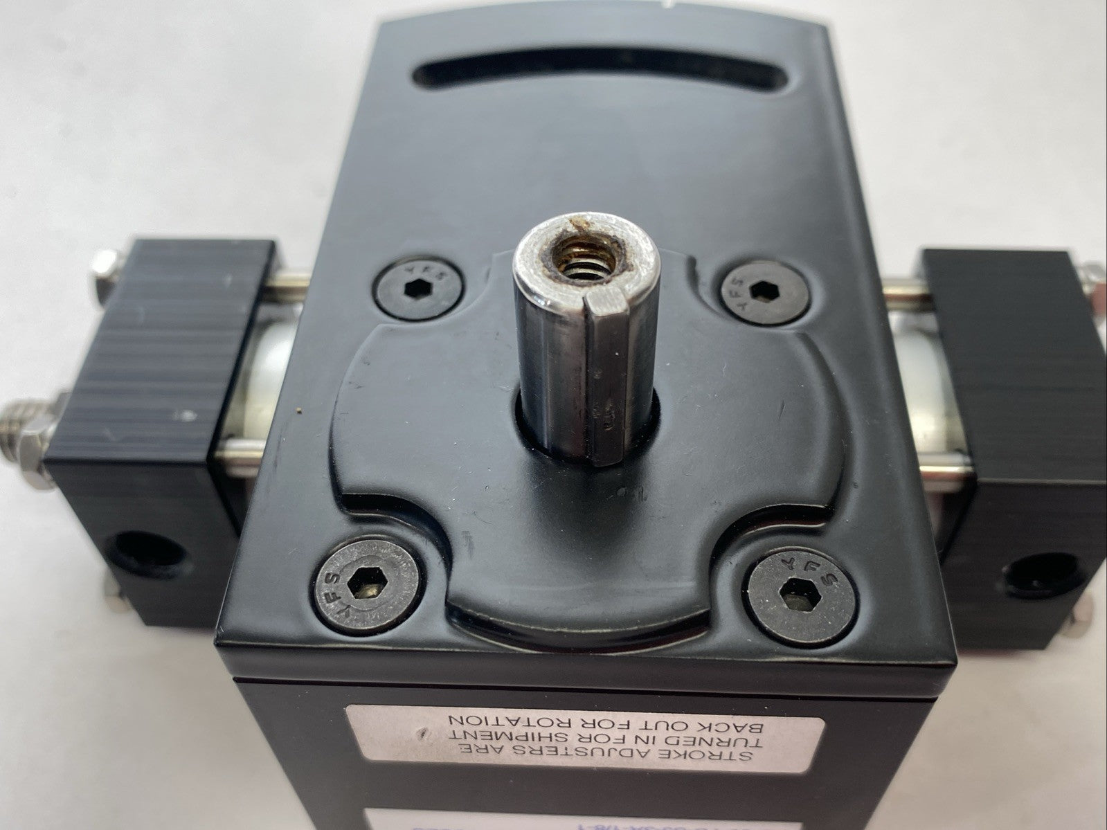 Rotomation A2-30-TC-S5-3A-1/8-1 Rotary Actuator Single Rack, 30-Degree Rotation - Maverick Industrial Sales